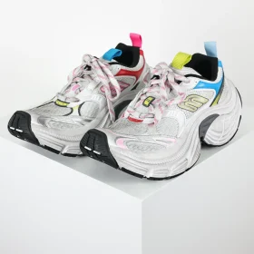 Balenciaga Women's Sneakers 6XL White Pink Multicoloured