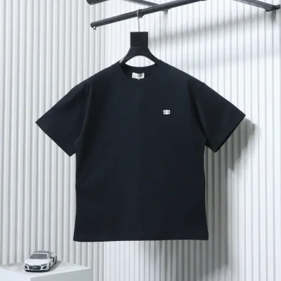 Celine Classic Arc de Triomphe Basic Short Sleeve T-Shirt with Embroidered Logo S-XXL