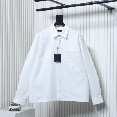 L0ew1e Monogrammed Shirt With Pocket - etkick reps au