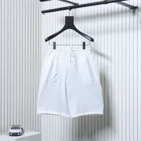 LU Knitted Shorts With All Over Monogram Logo And Pockets