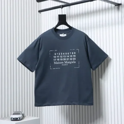 Maison Margiela short-sleeved T-shirt with digital distressed look