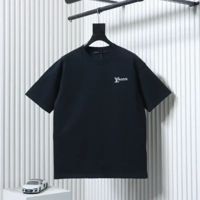 New For 2026 – Unisex T-Shirt With Embroidered Logo On The Front And Back - etkick reps au