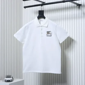 New checked, short-sleeved polo shirt with horse embroidery, sizes M-XXL