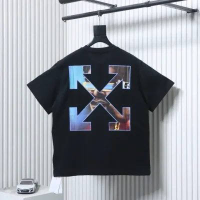 OFF-WHITE Layered Arrow short-sleeved glasses