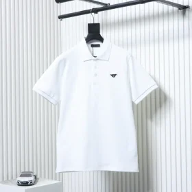 P10da Polo Shirt With A Triangular Logo On The Chest XXL