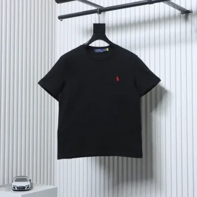 Ralph Lauren Pony Logo Crew Neck Short Sleeve T-Shirt