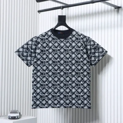 Short-sleeved T-shirt with all-over logo